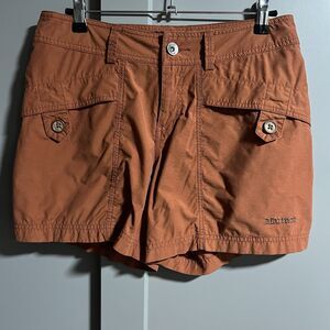 Marmot Women Cargo 4.5” Inseam Outdoor Hiking Camp Shorts Rust Orange Small